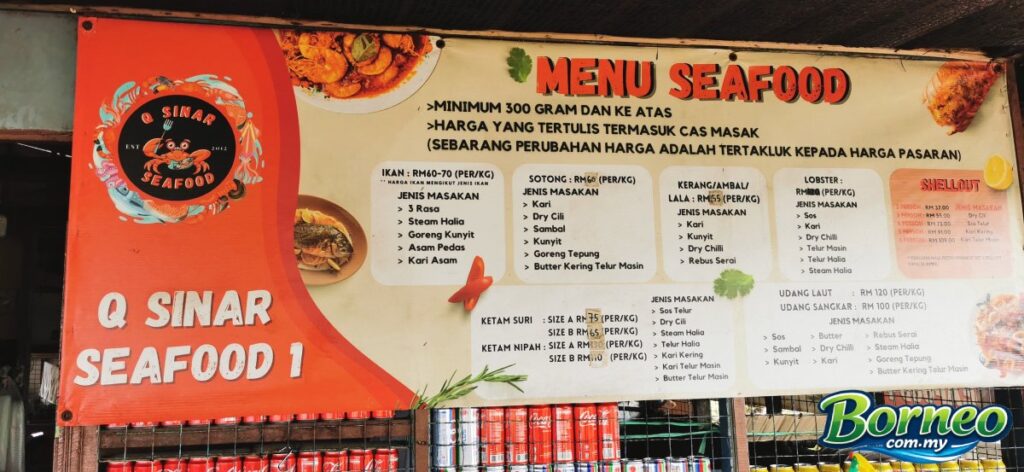 Q Sinar 1 Seafood @ Kuching